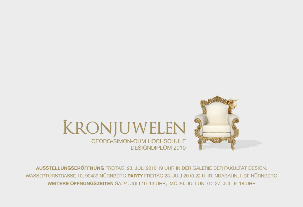 Kronjuwelen - Designdiplom 2010
